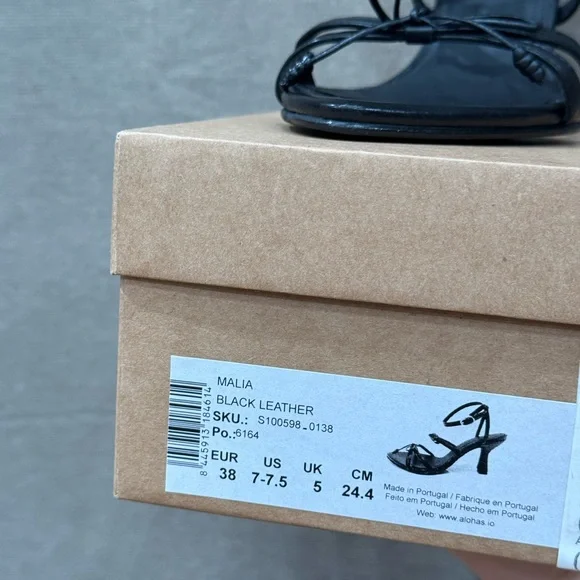 ALOHAS Malia Strappy Bow Heel Sandal - Picture 7 of 8